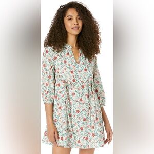 Draper James Kellie Babydoll Dress in Strawberry Fields